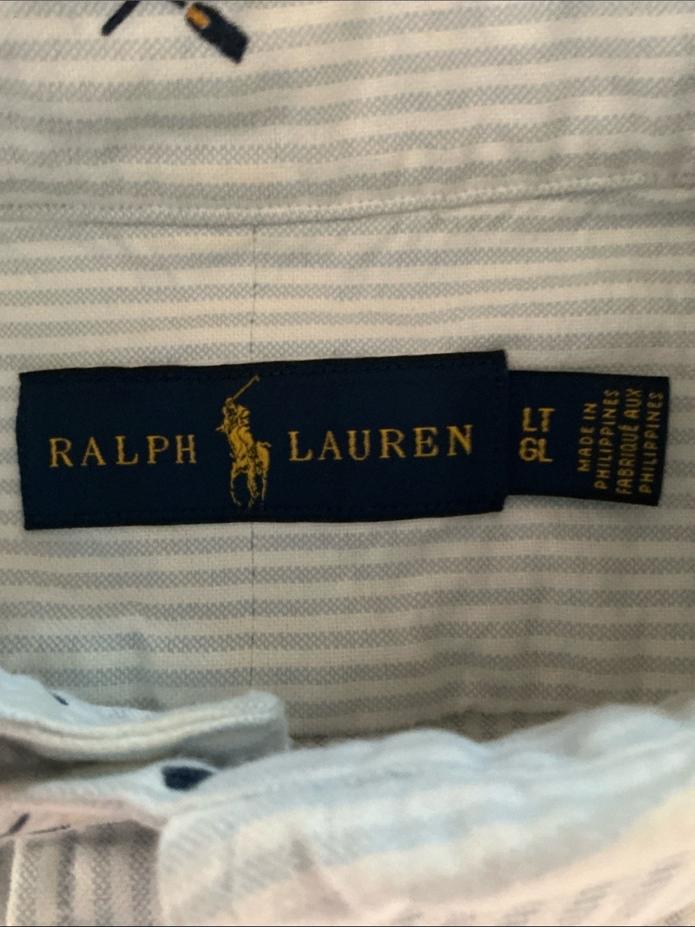 Ralph Lauren Oxford Cloth Button Down Collared Shirt - Picture 3 of 6